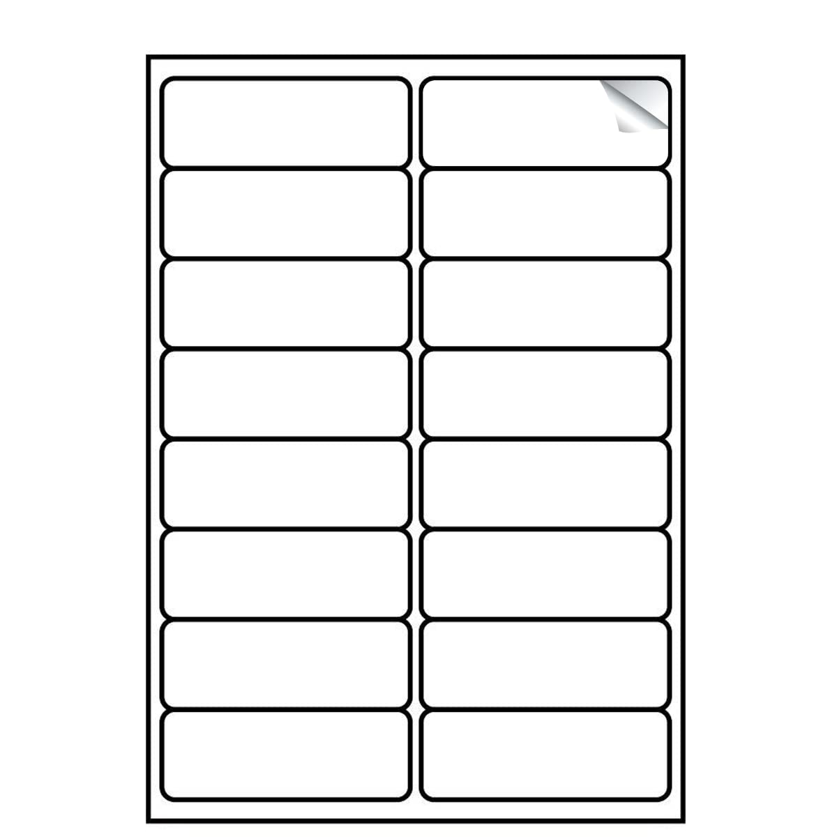 Etichette Copy Laser Prem.Tico Indirizzi A4 Las/Ink/Fot S/margini 70x25 - Foto 4