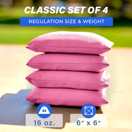 Image of GoSports Classic Cornhole Bean Bags Set of 4-16 Colors Available - Regulation All Weather, Mix and Match