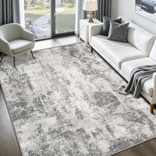 6x9 Washable Abstract Living Room Rug