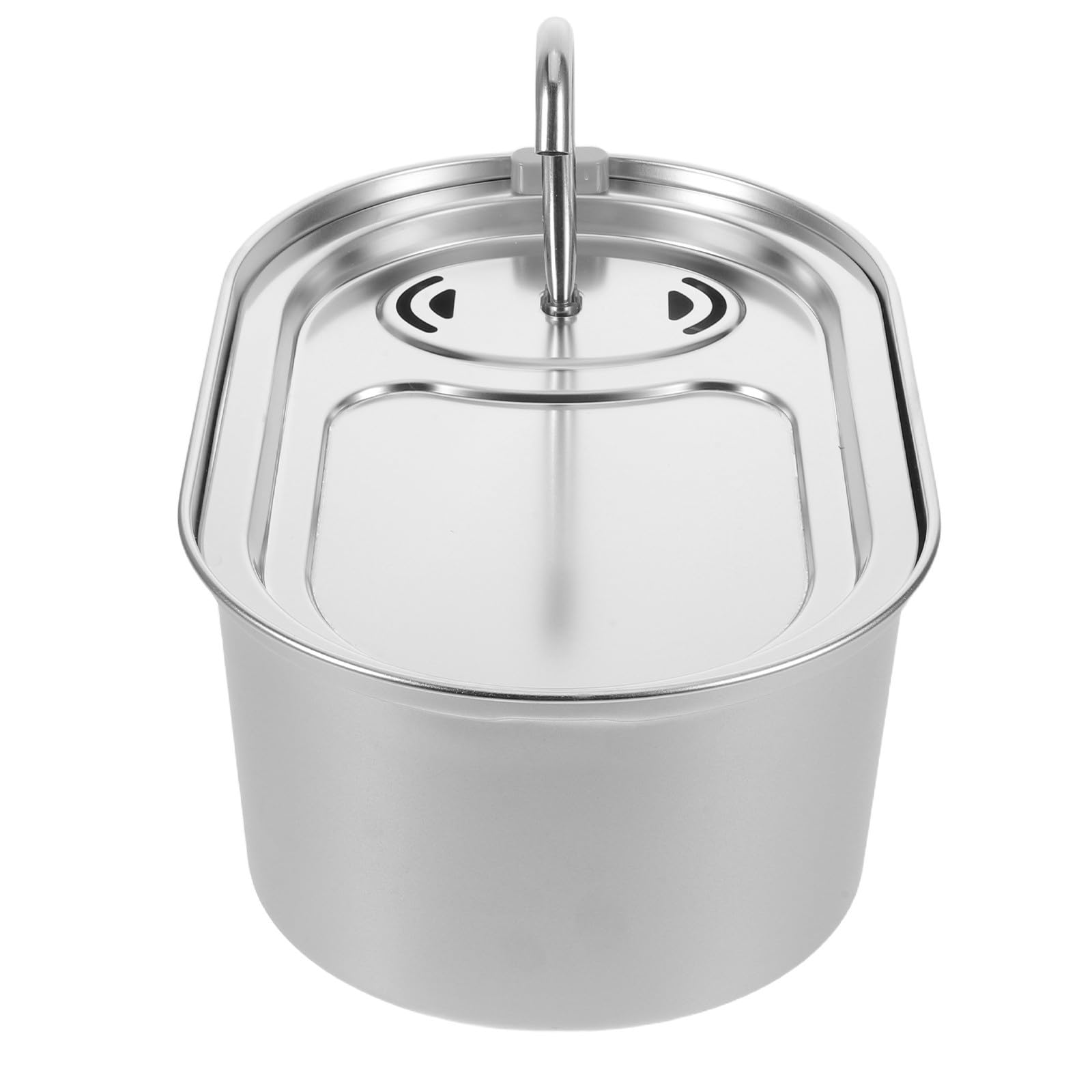 Fuente de Agua Automática para Mascotas de 3.5l Bomba Silenciosa y Diseño Fácil de Limpiar en Acero Inoxidable para Perros y Gatos