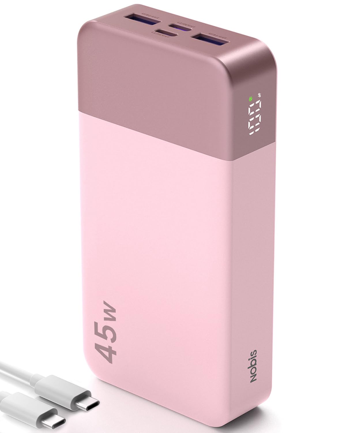 NOBIS Portable Charger,20000mAh Power Bank, 45W Fast Charging | Battery Pack ...