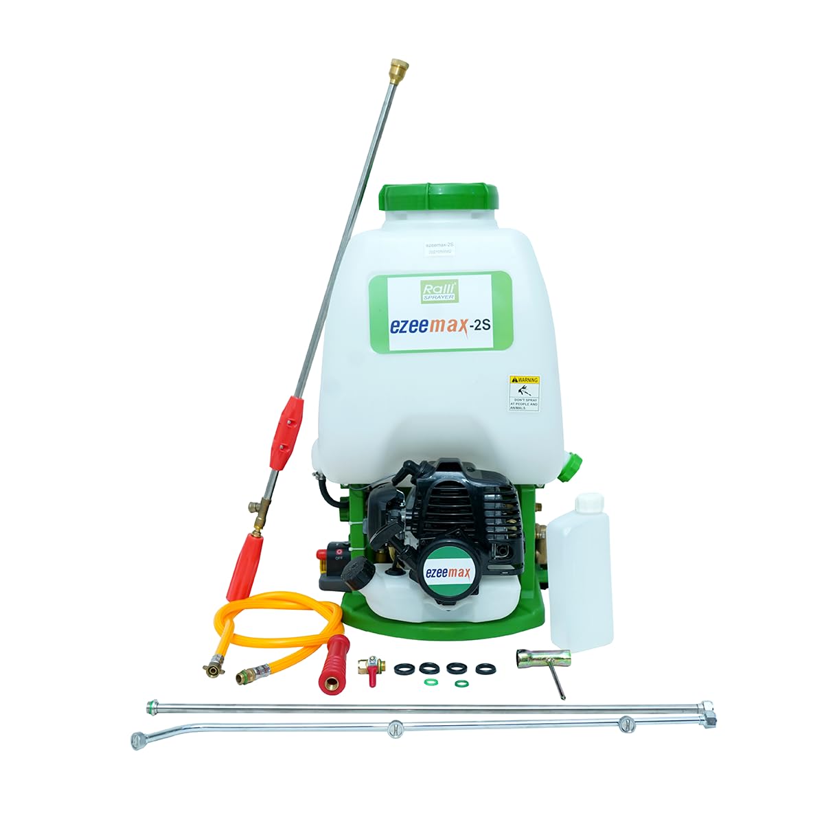 Ralli 2 Stroke Engine Operated Knapsack Sprayer | Engine Produces High Torque for Better Field Operation | Chemical Tank Capacity -20/15L, Engine - 2 Stroke 26CC | FMTTI Approved-image-1