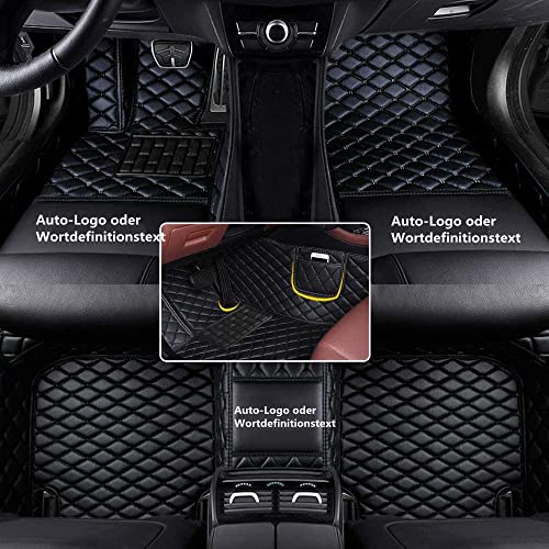 Fußmatten Auto Bodenmatte Anpassen 95% Automodelle Allwetter Fussmatten Set Zubehör Fußmatte PU...