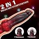 Dildo Sex Vibratorensets für Frauen Sex Toys, Anal Dildo Sex Spielzeug für die Frau, Fantasie Dildos Prostata Stimulation Männer mit 7 Stoßfunktion, Knoten Vibrator Analplug für Männer Sex Toy