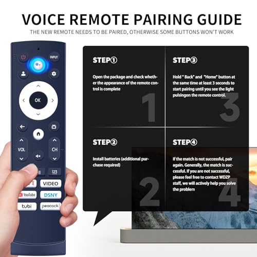 Télécommande ERF3M90H pour TV Hisense Android compatible avec modèles U8H et U7H - 4