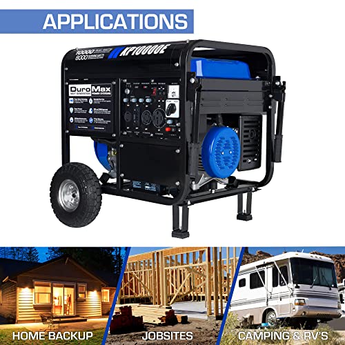 Duromax XP10000E Gas Powered Portable Generator-10000 Watt Electric Start-Home Back Up & Rv Ready thumb #3