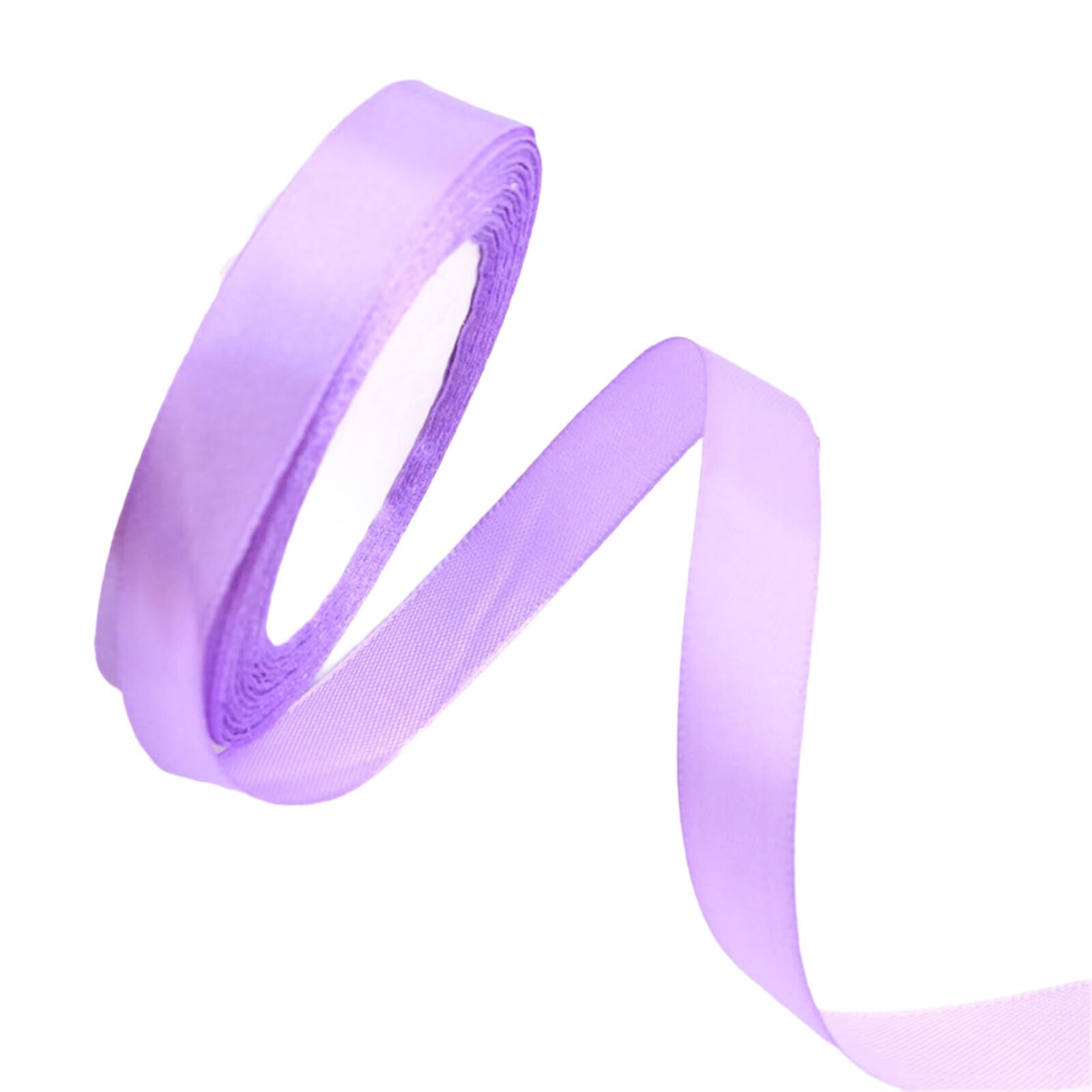 Carotoe 21 Purple Colorful Craft Ribbon 25Yard Per Roll Christmas Wrapping Ribbons For Bows Making Hair Bows Accessories Embellishment Wedding Decoration Ribbon