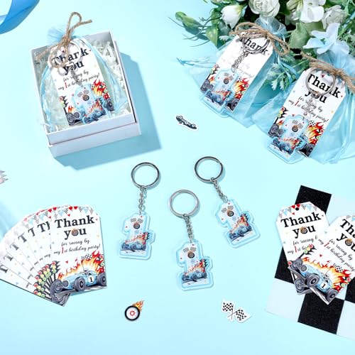 Image of Party Favors Theme Baby-Shower Keychain Set
