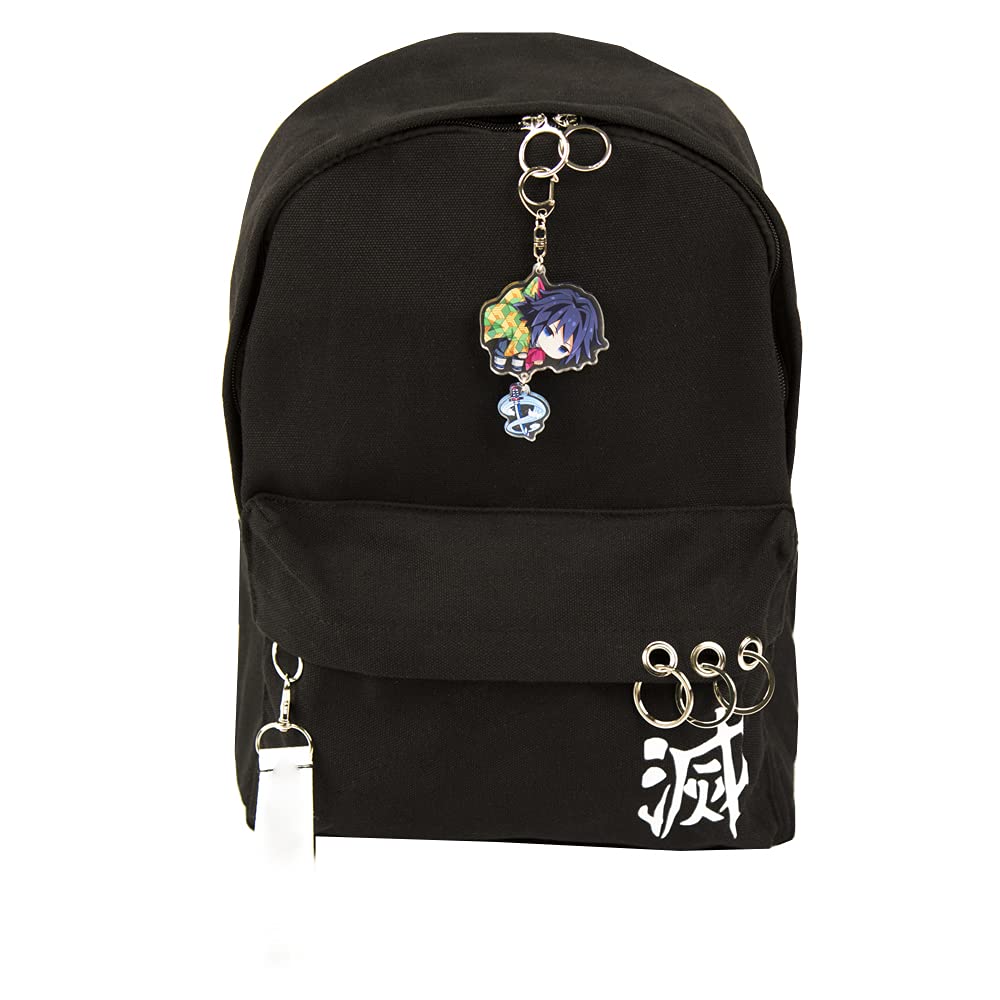 Maxer School Bag Outdoor Casual Shoulders Backpack Japanese Anime Travel Daypacks for Women Men