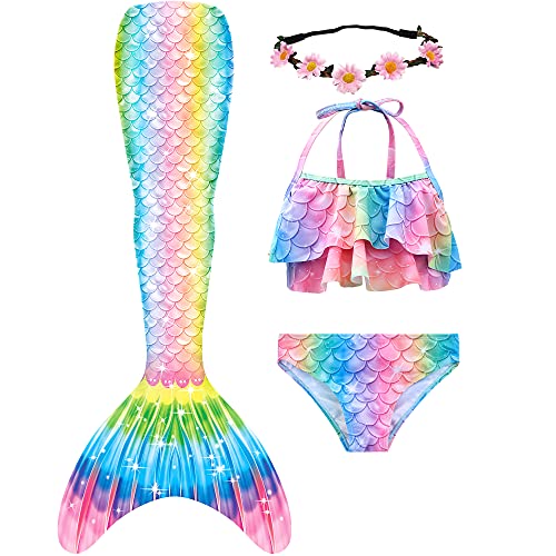 Mermaid Bathing Suit 3pcs