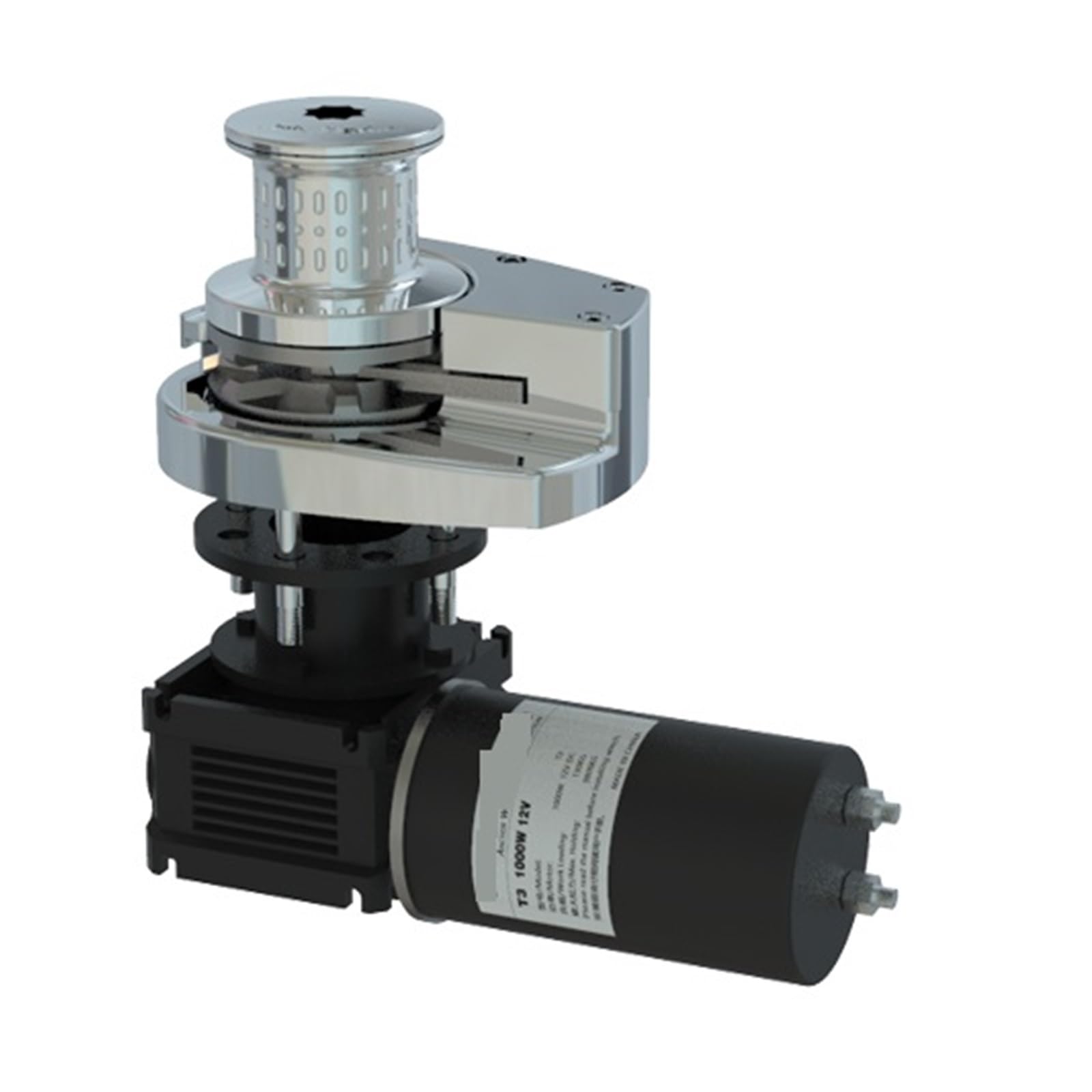 Treuil d'ancre électrique Guindeau d'ancre Vertical électrique hydraulique en Acier Inoxydable(1200W 8mm)