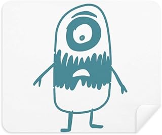 Universe Alien Monster Alien Creature Cleaning Cloth Screen Cleaner 2pcs Suede Fabric