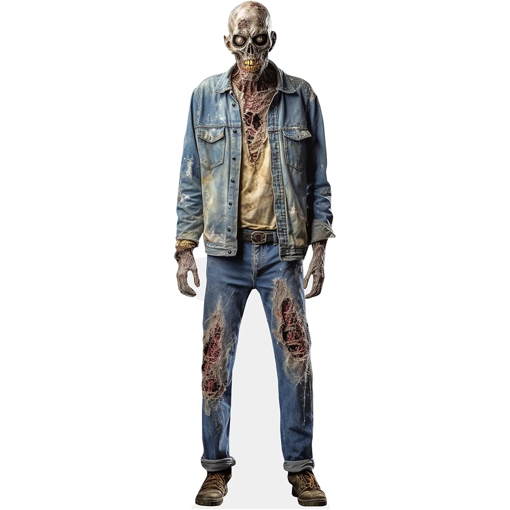 Celebrity Cutouts Life Size Cutout Zombie (Denim)