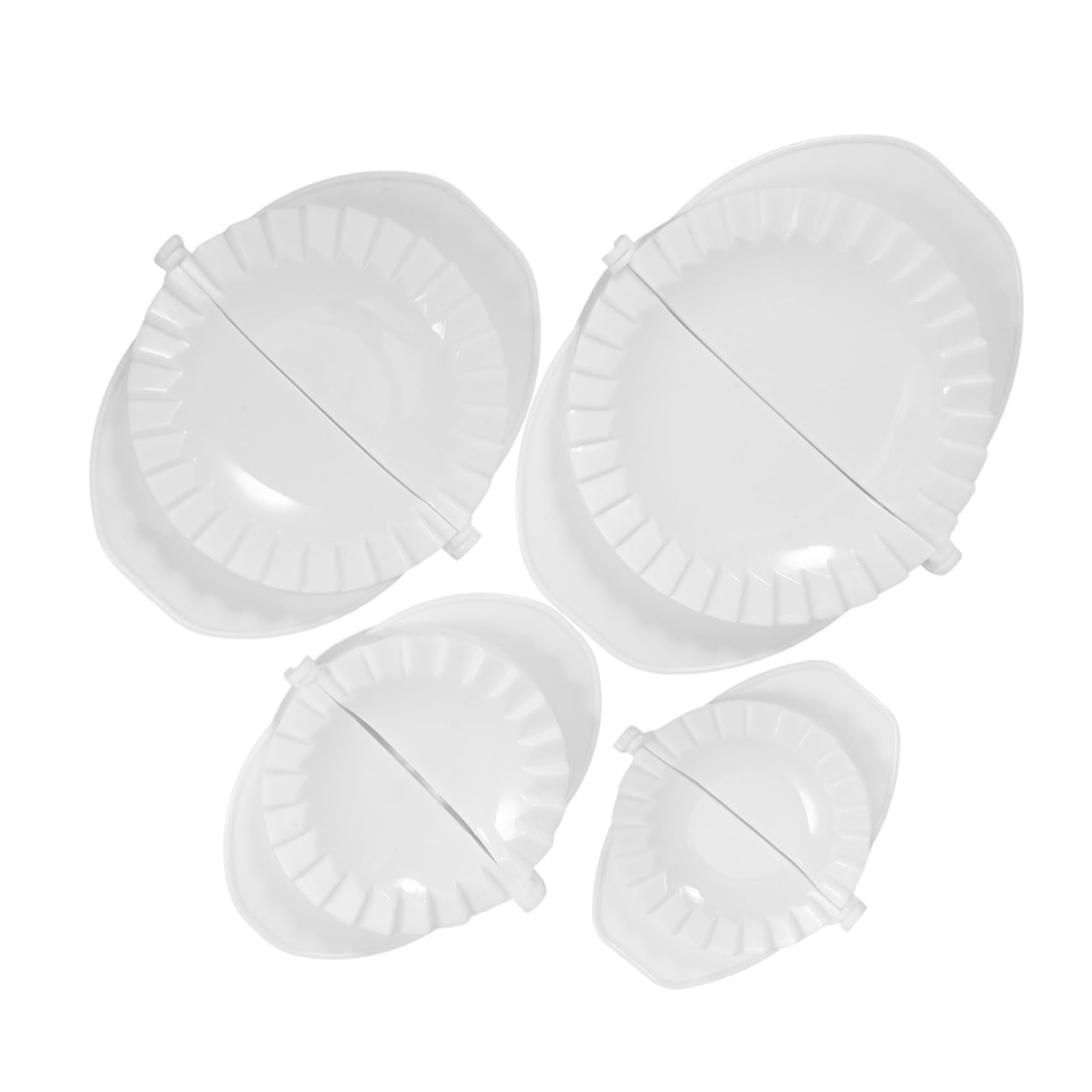 LALADEFIEE Easiest to Use 4pcs Dumpling Maker Press Versatile Tool for Social Gatherings Easy Cleaning
