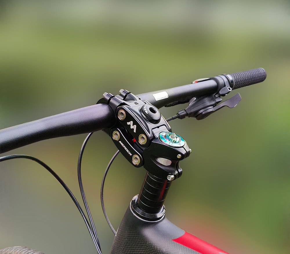Potence De Suspension Pour Vélo – Amortisseur En Alliage Alu, 7°, Débattement 1,5-2 Cm – Compatible Gravier, Route, Hybrides – 4 Ressorts Inclus