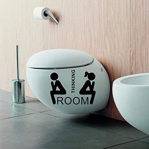 See full amazon price history chart for Techgifti™ Thinking Room Toilet/Bathroom Door Sign Sticker Vinyl Cartoons Wall Door Toilet Seat Sticker, Black Techgifti™ Thinking Room Toilet/Bathroom Door Sign Sticker Vinyl Cartoons Wall Door Toilet Seat Sticker, Black (B07XKT6ZCW) Amazon Price History, Amazon Price Tracker