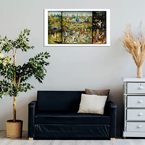 Affiche encadrée The Garden of Earthly Delights Bosch impression d'art premium - 3
