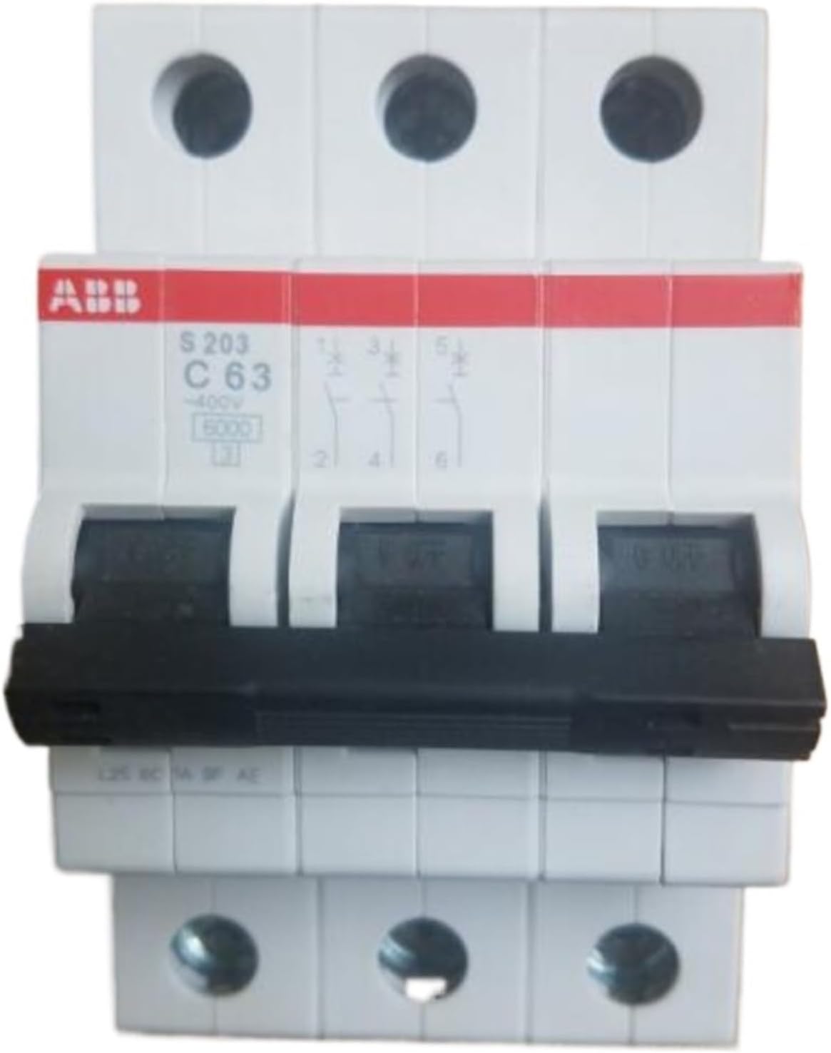 1PCS Miniature Circuit Breaker S203-C63 3P 63A