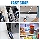 Faltbare Greifer 108cm 360° Drehbar Greifzange Greifer Greifarm Müllgreifer Rutschfest Greifhilfe mit Magnetspitzen für Senioren Menschen mit Behinderung