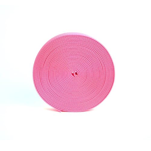 Rock-N-Rescue Professional Grade Nylon Tubular Webbing - Heavy-Duty 1-inch, Rescue Equipment for Mountaineering Rappelling Arborist Safety Gear, Firefighting and Rescue Gear - 50 Feet, Hot Pink