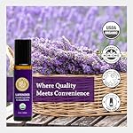 Silk Road Organic Lavender Essential Oil Roll On, USDA Certified, Calming, Relaxation & Sleep - 10 ml Aromatherapy Roller - Image 4