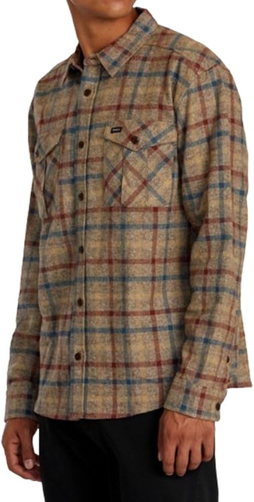 RVCA Mens Hughes Flannel Long Sleeve Woven - Image 3