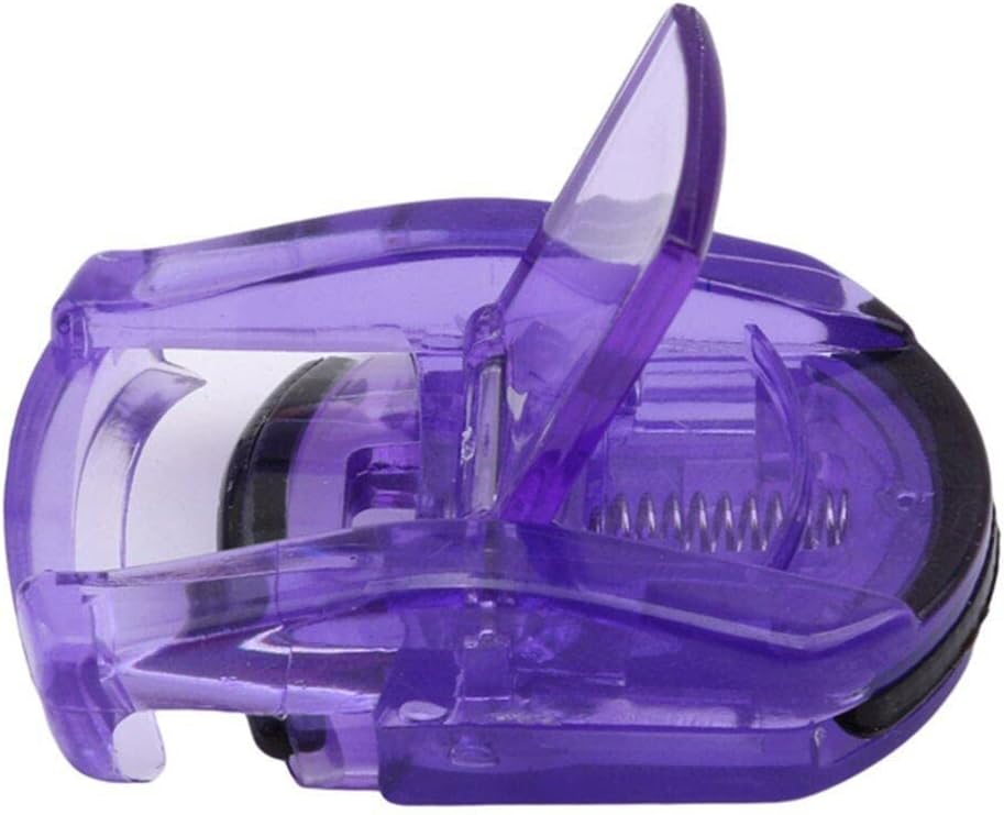 Portable Eyelash Curler Mini Eyelash Clip Makeup Tools Purple Creative and Exquisite Workmanship