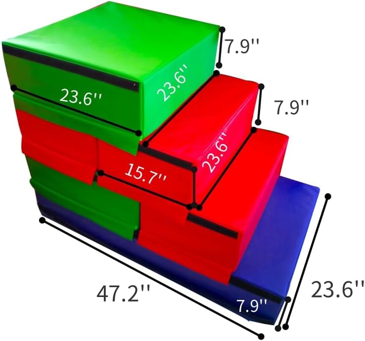 Stackable Colorful Toy Boxes for Kids, Children's sensory training equipment,Multi functional stacking pad,Multi functional stacking pad,Jumping Horse Box