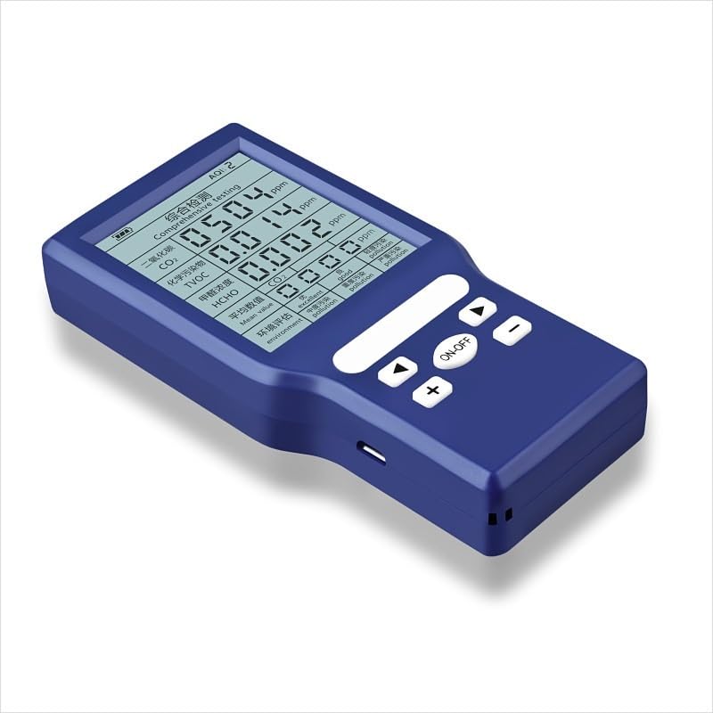 CO2 Carbon Dioxide Detector, Formaldehyde TVOC Air Quality Detector
