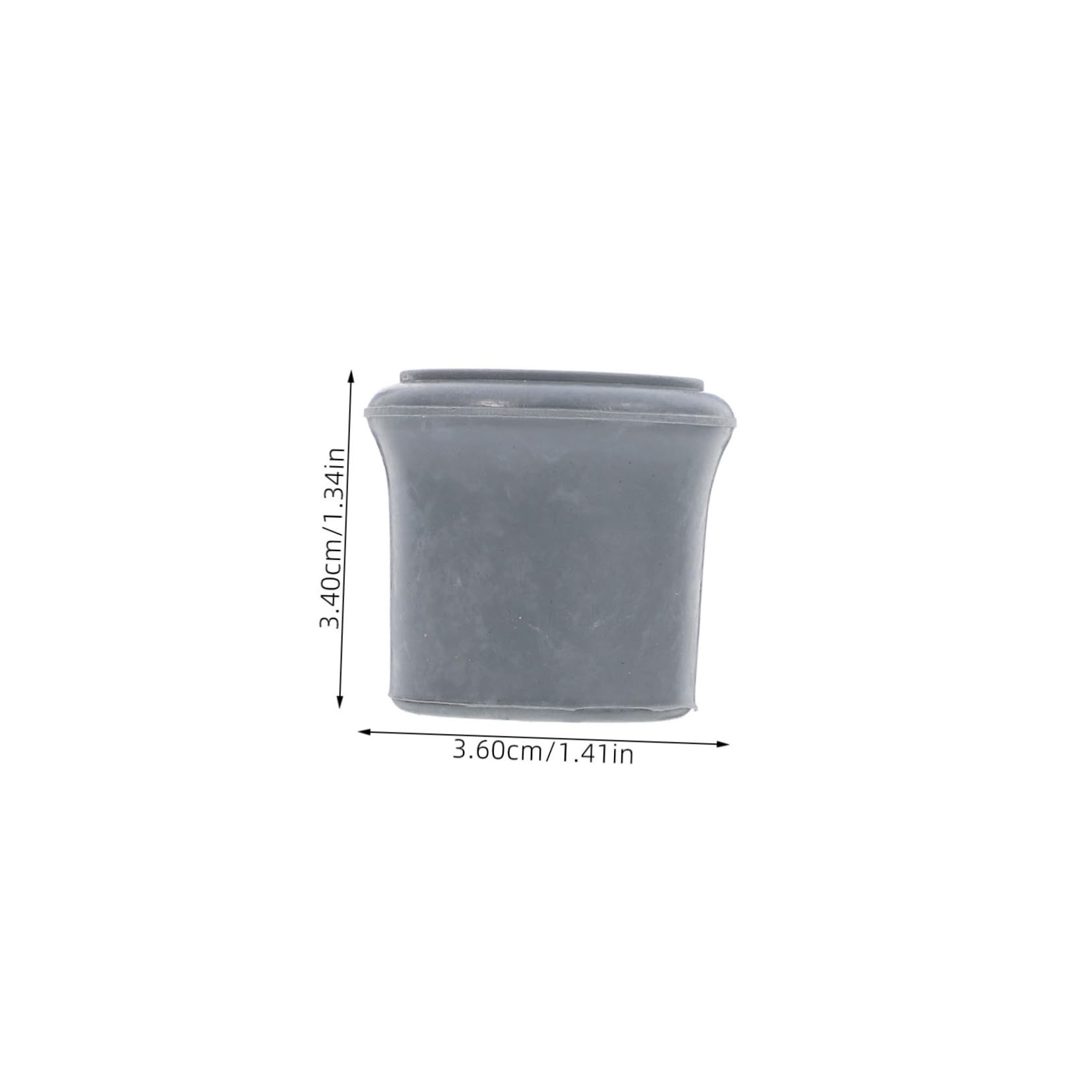 Uonlytech Bath Stool for Shower Non-slip Rubber Feet Replacement Legs for Shower Chair