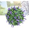 Decorative Faux Greenery Fake Plants Dia 14in, Small Artificial Plants, Faux Boxwood Decorative Balls, Decorative Plant Ball Decor Artificial Grass Ball, Round Plastic Plant Ball