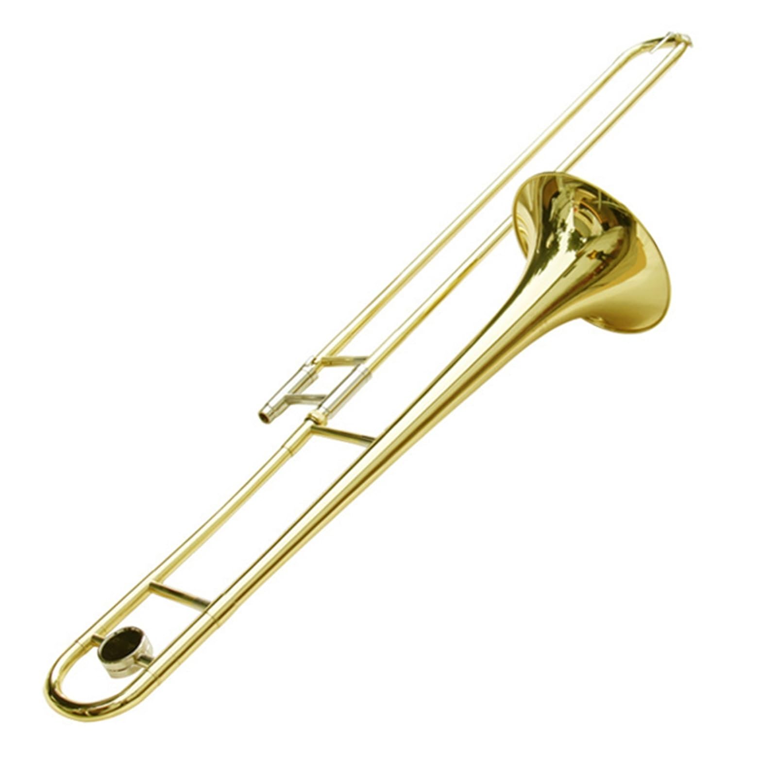 Anfänger Erwachsene Professionelle Altposaune B Blechblasinstrument(Gold)