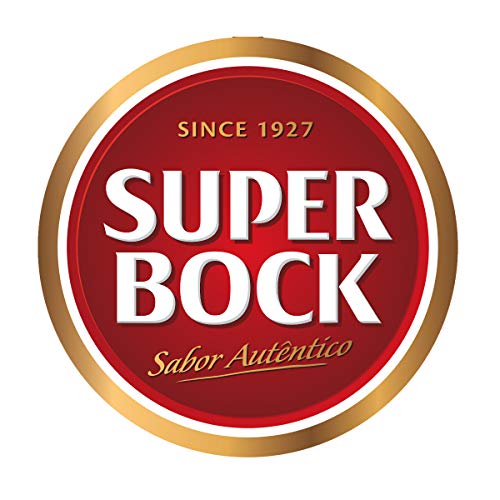 Super Bock Cerveja 5.2% Vol. 12er Pack 3960ml - Kult Bier aus Portugal, Lager, Pils - 6