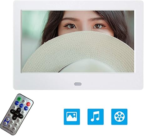 Mengen88 Digital Photo Frame Zoll LED Digital Screen mit hoher AuflAsung Support Music Video Pictures und Music 16MB Memory Configuration Remote Controller Mengen88 Digital Photo Frame Zoll LED Digital Screen mit hoher AuflAsung Support Music Video Pictures und Music 16MB Memory Configuration Remote Controller