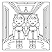 Cozy Horror Nights: A Parody Coloring Book: Cute Chibi Manga Meets Spooky Halloween Fun for Stress Relief & Relaxation