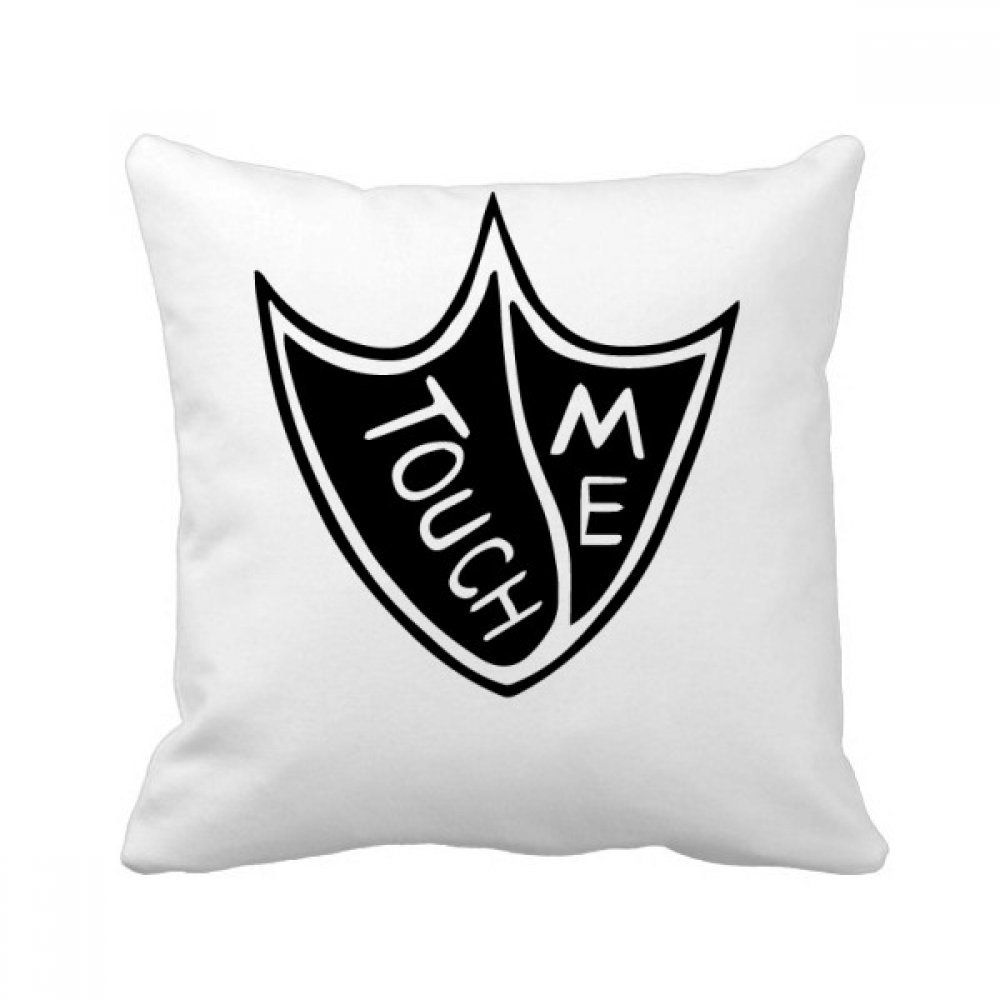 Coussin de chat meow 40x40 cm housse et insert multicolore pour canapé