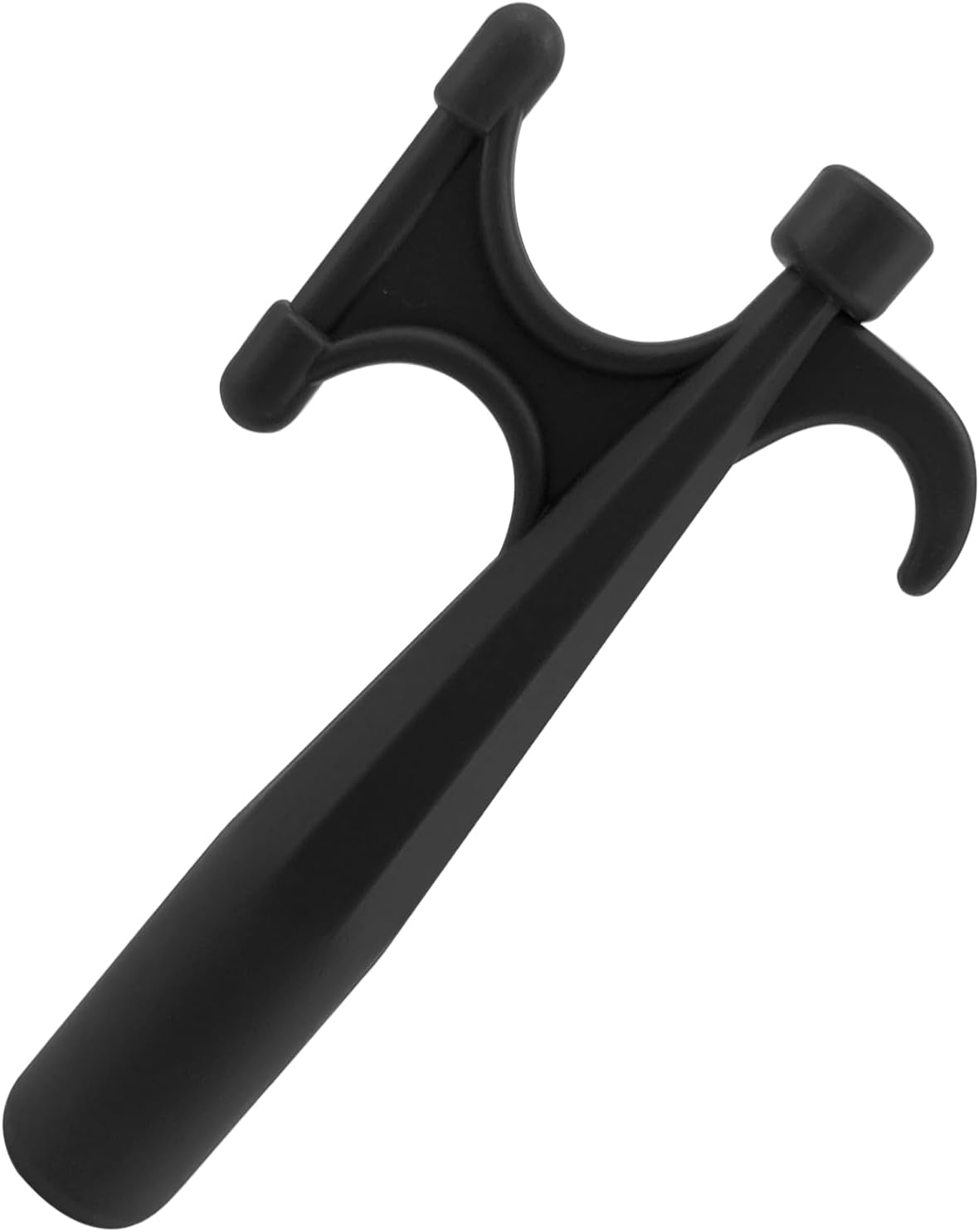 ISURE MARINE 2Pcs Nylon Boat Hook Floating,Hook for Extension Pole,Unbreakable,Durable,Rust-Resistant Boat Hook Replacement Attachment Replacement Boat Hook End for Mooring Yacht Boat Kayak,Black