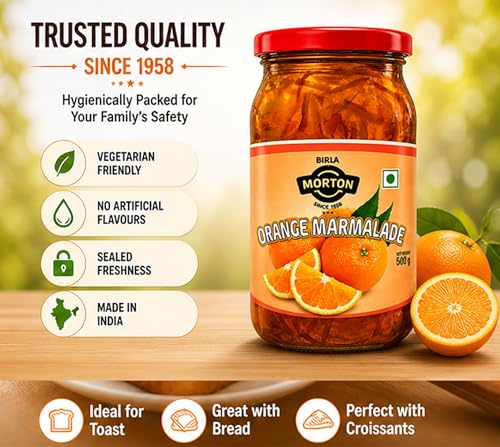 Image of Birla Morton Orange Marmalade 500 Gm Pack of 2