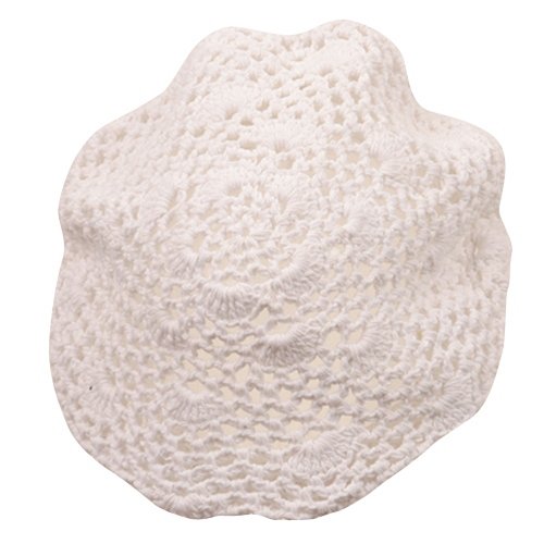 Rasta/Nye Crocheted Newsboy Hats(01)-White #TOP4