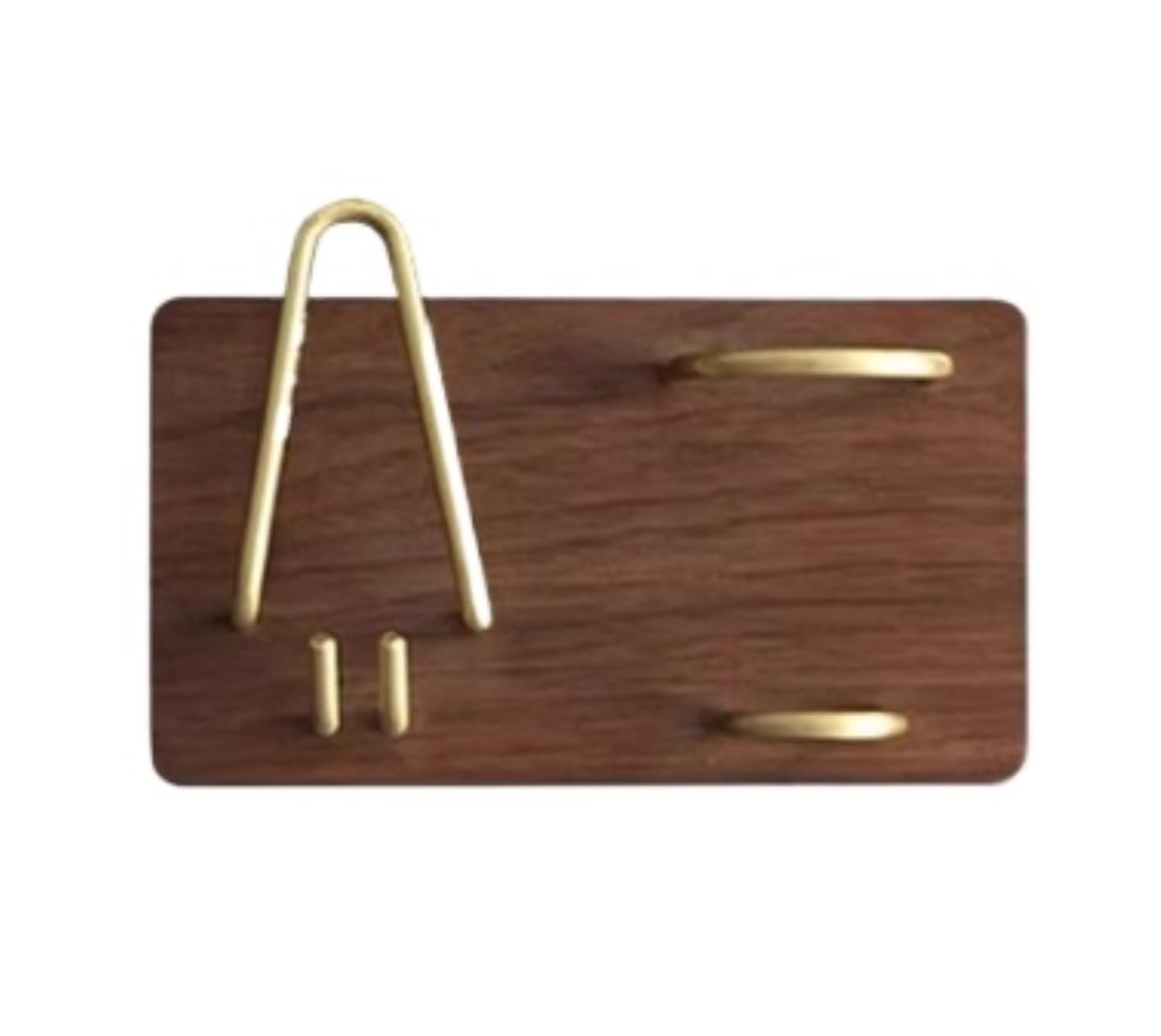 Porta Spazzolino Portaspazzolino Porta Spazzolino Da Parete In Legno, Spazzolini, Dentifricio Accessori da Bagno(17cm)