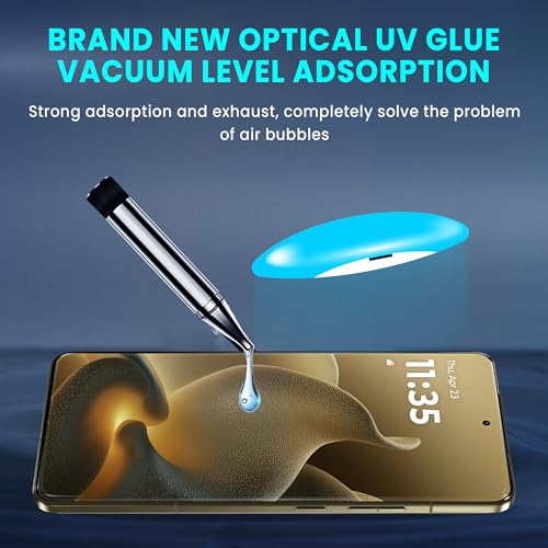 Image of ArmourPro 2 Pack Matte UV Tempered Glass for Motorola Signature, Premium Curved Screen Protector with Anti-Glare Finish, Edge-to-Edge Coverage, Fingerprint Friendly and Case Friendly