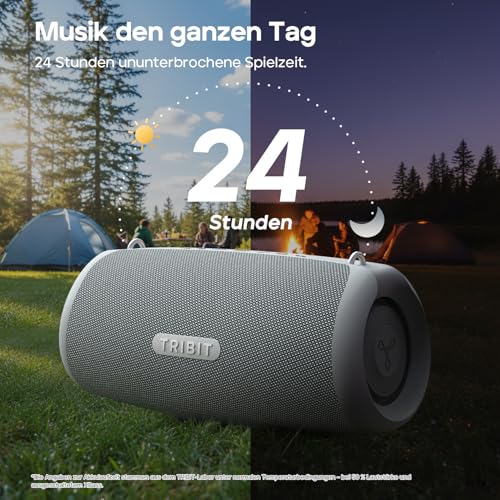Tribit StormBox Lava Outdoor Bluetooth Lautsprecher, 80 W, XBass – Ansicht 5