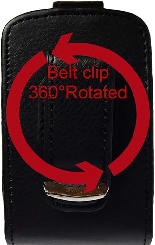 Miniatura 3 de Classic Premium - Funda con clip para cinturón para bomba de insulina mínima Medtronic 522554515 (V1-Negro)