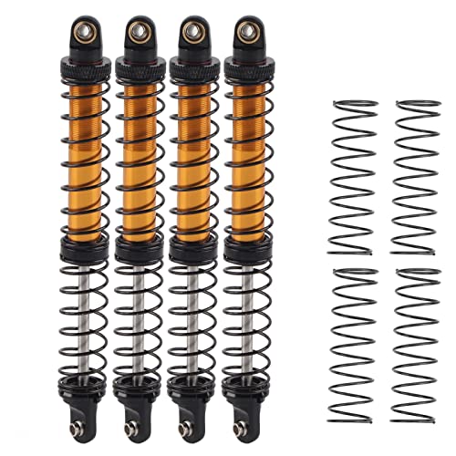 RC Car Shock Struts Damper, Oil Suspension Shock Struts Damper Shock Absorber Fit for Tamiya CC01 RC Car Model Accessory (120mm)