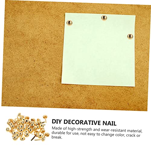 Gatuida 500pcs Push Pins Decorative Pin Craft Tack Brads Jewelry Box Nails Paper Tacks miniatura 3