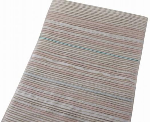 新品 夏帯 絽綴れ 八寸名古屋帯 三本縞 - からん::アンティーク着物・リサイクル着物の通販サイト 夏用 お仕立て上がり 名古屋帯 八寸 絽 つづれ お太鼓柄 ベージュ ro-317-47