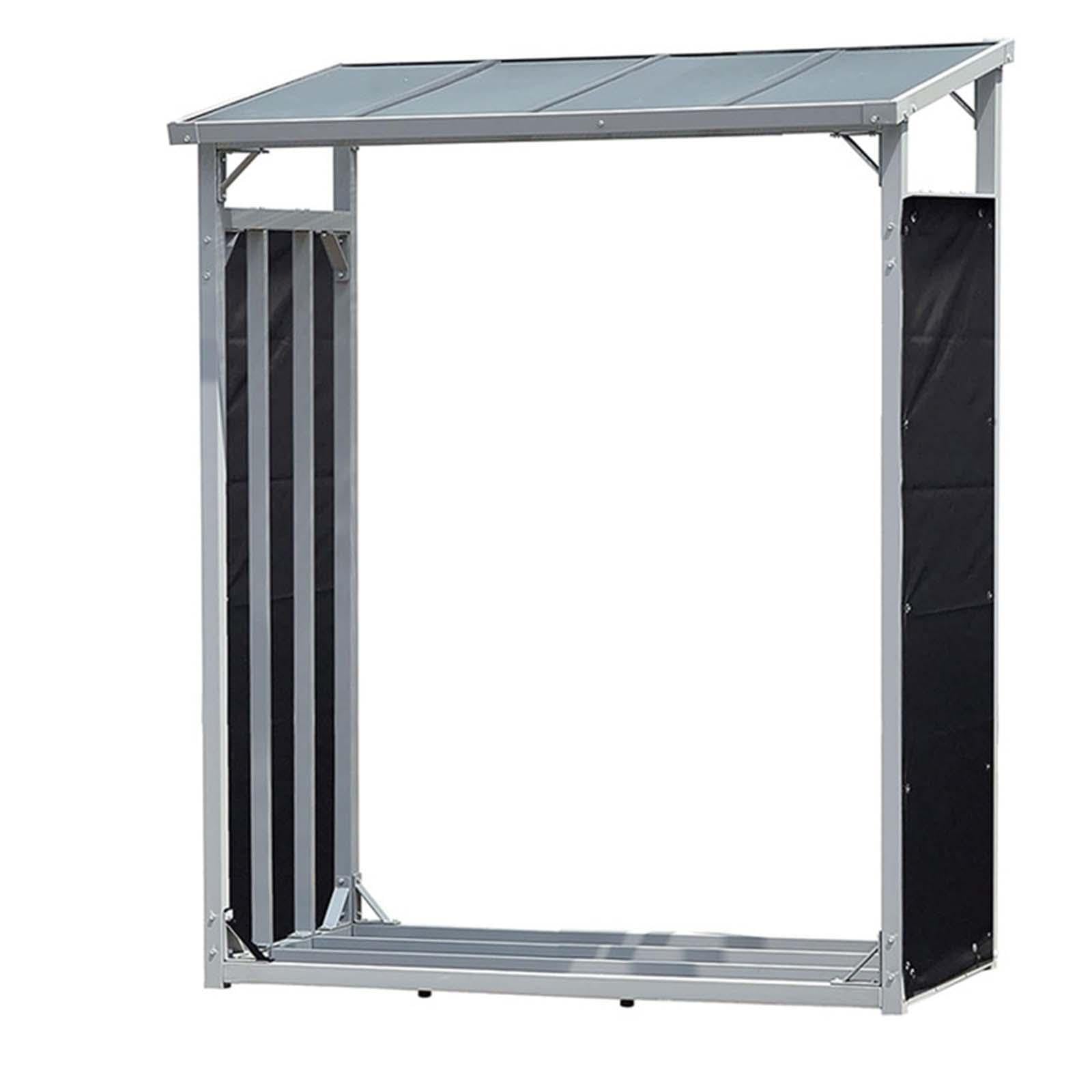 Nsaroche 2X Weatherproof Curtain for Firewood Rack Wood Log Protection Firewood Cover