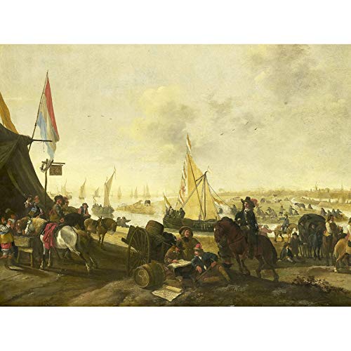 Buy De Meijer The Siege Capture City Of Holly Spaniards Art Print