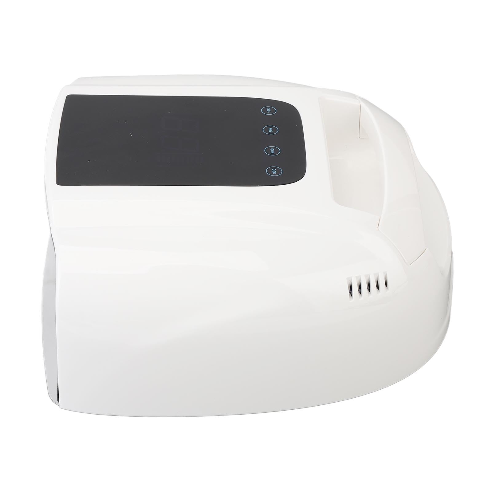 Schnell Trocknende LED-UV-Gel-Nagellampe 96 W, Automatischer Sensor, 42 Lampenchips, Tragbar und Kabellos, Abnehmbarer Magnet (EU-Stecker)