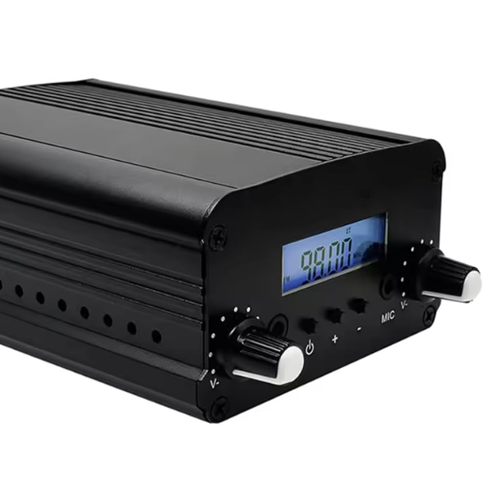 Transmisor FM Sonido estéreo con amplificadores
